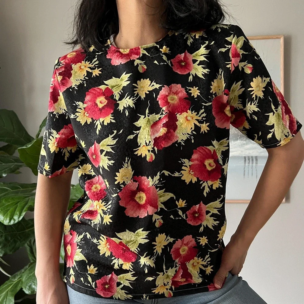 Handmade vintage floral